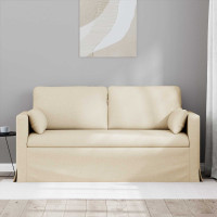 Produktbild för Soffa Kräm 158 x 78 x 80 cm tyg