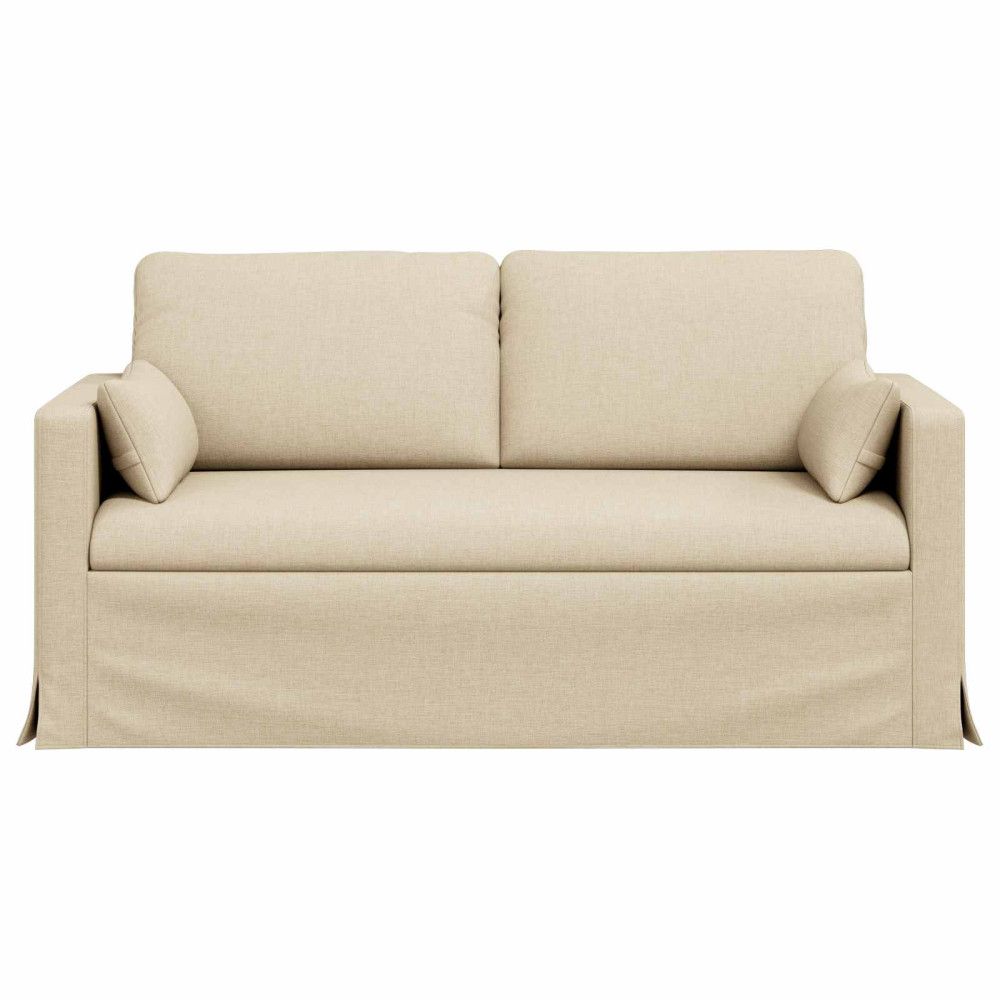 Produktbild för Soffa Kräm 158 x 78 x 80 cm tyg