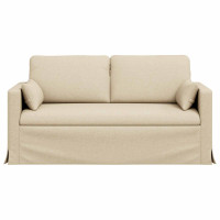 Produktbild för Soffa Kräm 158 x 78 x 80 cm tyg