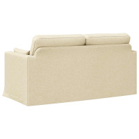 Produktbild för Soffa Kräm 158 x 78 x 80 cm tyg