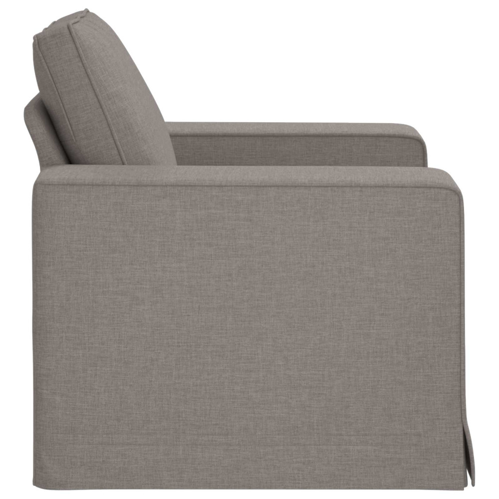 Produktbild för Soffa Taupe 103 x 80 x 82 cm tyg