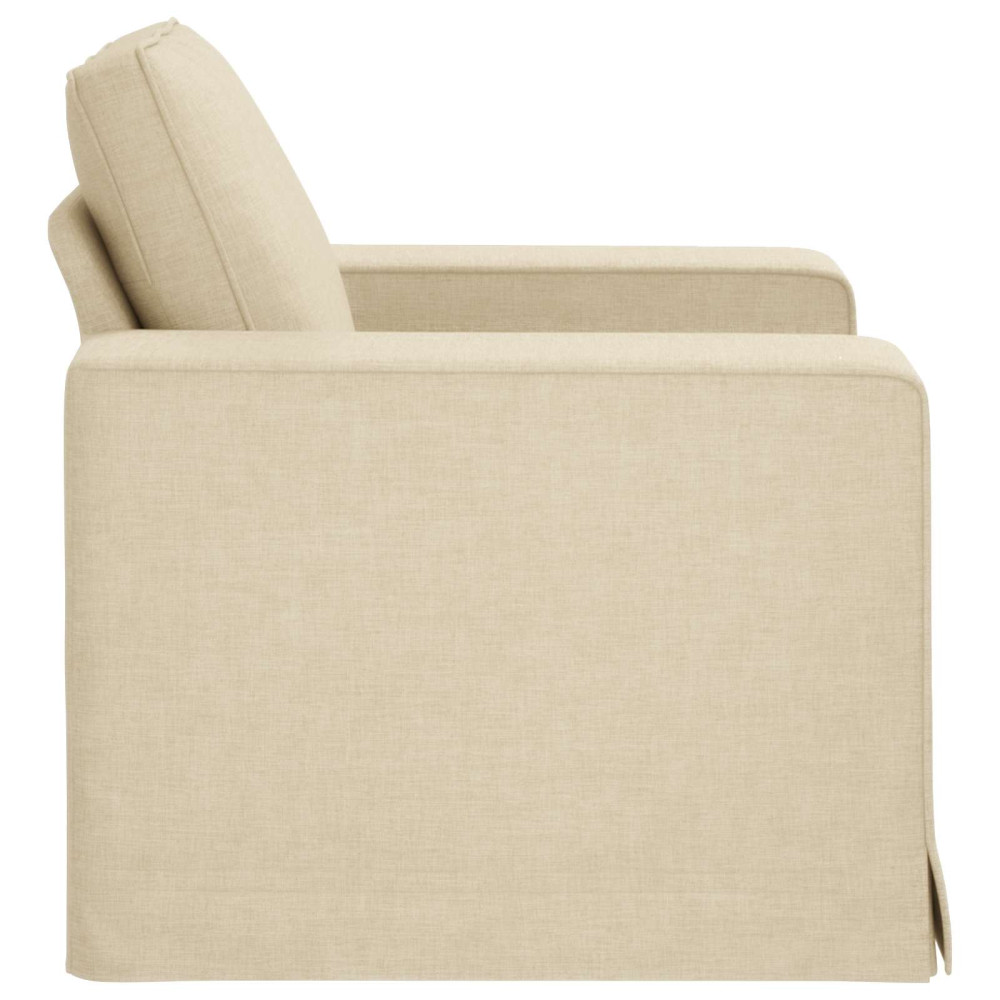 Produktbild för Soffa Kräm 103 x 80 x 82 cm tyg