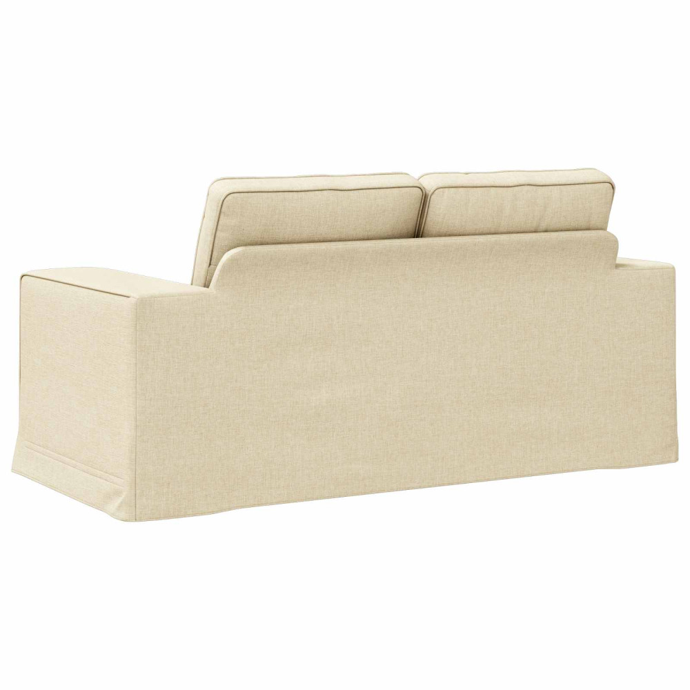 Produktbild för Soffa Kräm 162 x 80 x 82 cm tyg