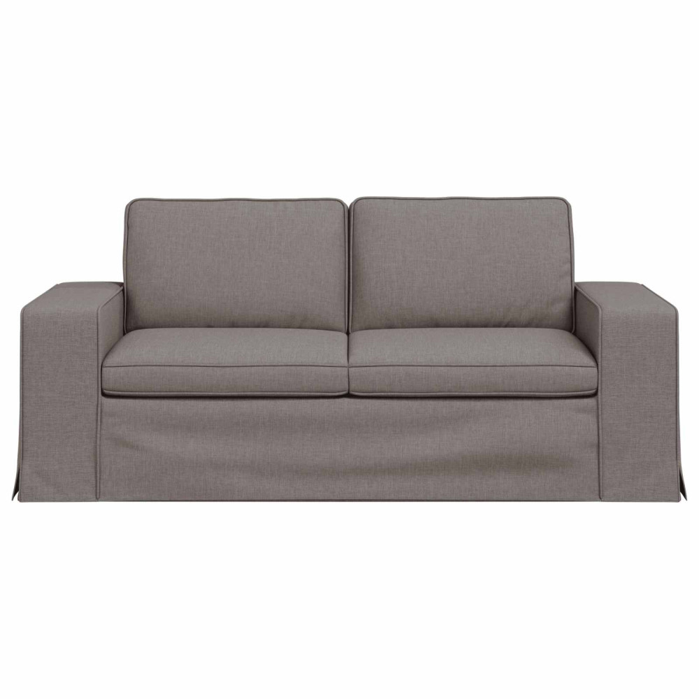 Produktbild för Soffa Taupe 182 x 80 x 82 cm tyg