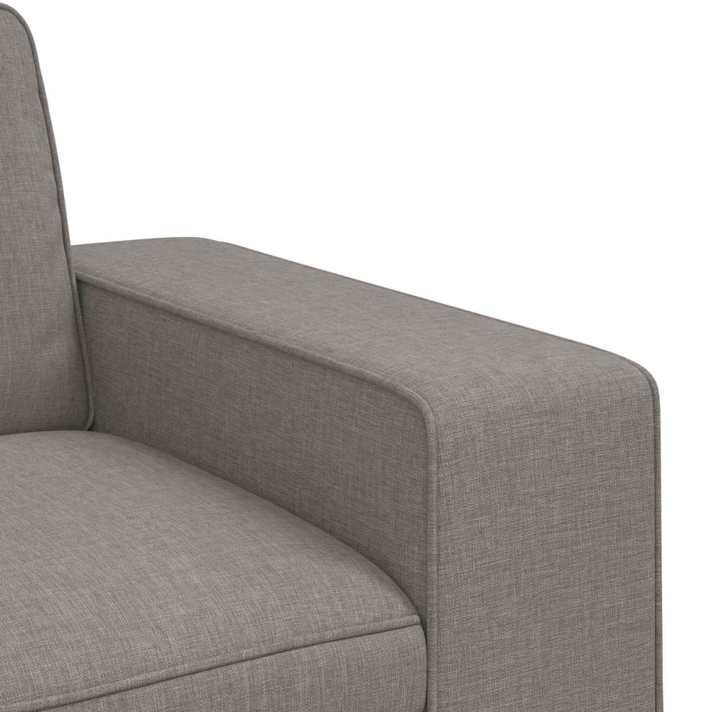 Produktbild för Soffa Taupe 182 x 80 x 82 cm tyg