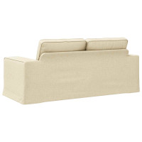 Produktbild för Soffa Kräm 182 x 80 x 82 cm tyg