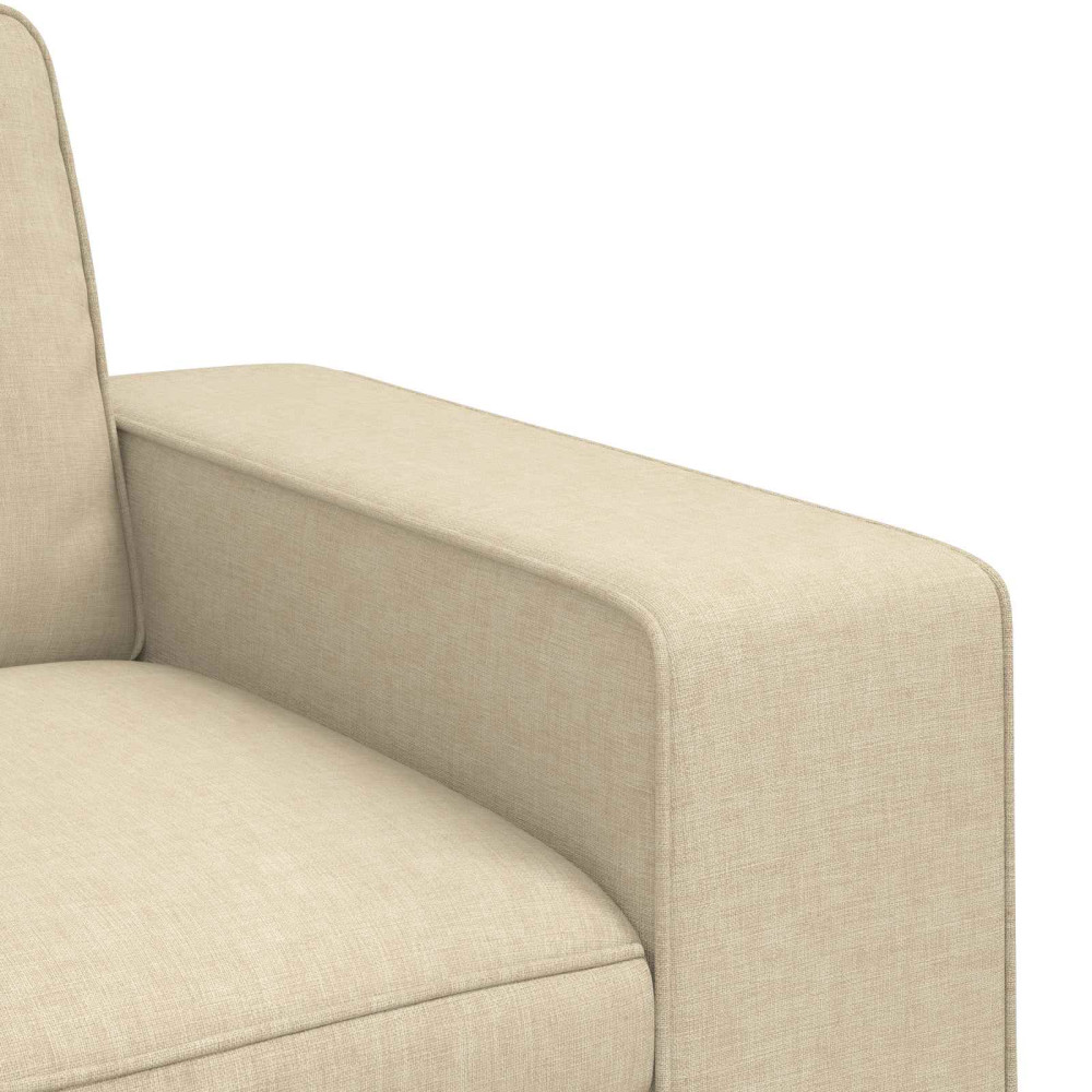 Produktbild för Soffa Kräm 182 x 80 x 82 cm tyg