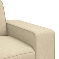 Produktbild för Soffa Kräm 182 x 80 x 82 cm tyg