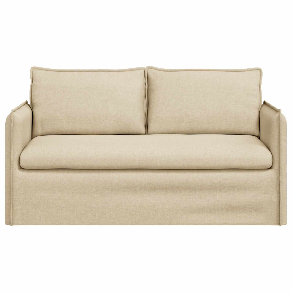 Produktbild för Soffa Kräm 156 x 82 x 85 cm tyg