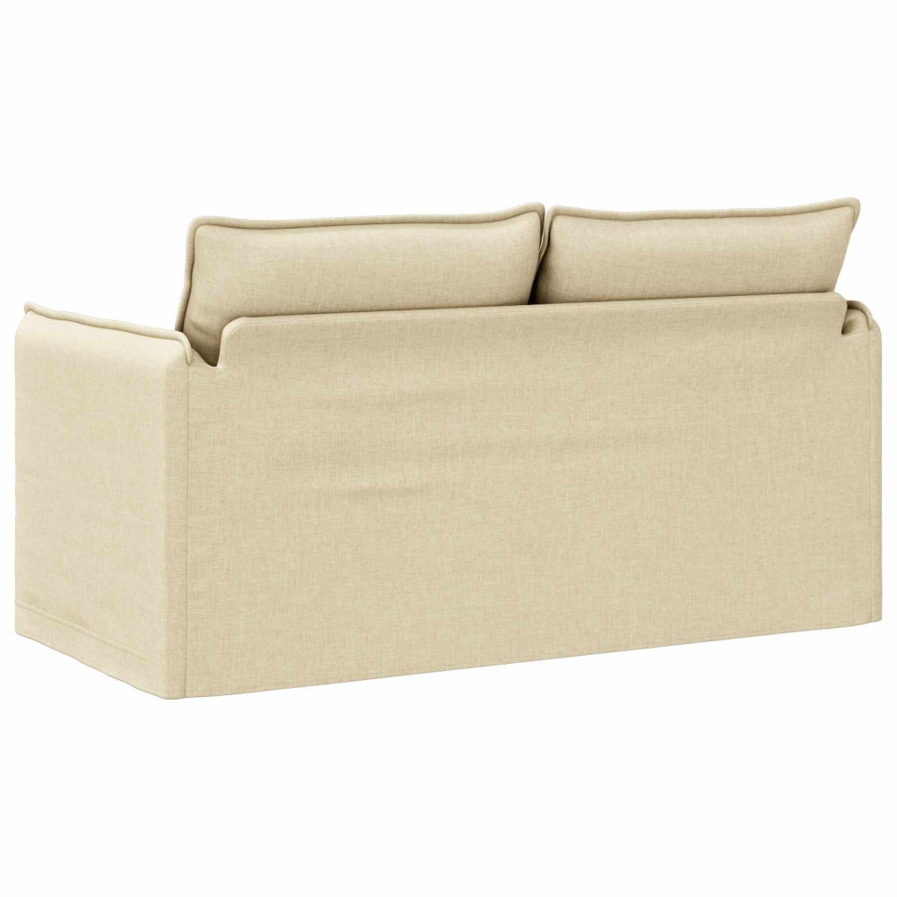 Produktbild för Soffa Kräm 156 x 82 x 85 cm tyg