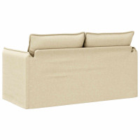 Produktbild för Soffa Kräm 156 x 82 x 85 cm tyg