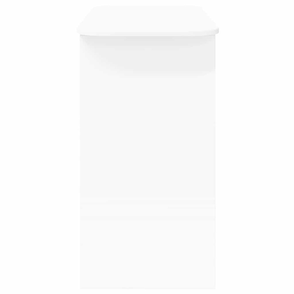 Produktbild för Konsolbord Vit 93 x 40 x 75 cm Konstruerat trä