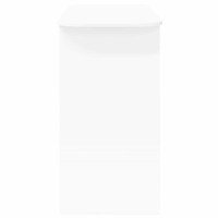 Produktbild för Konsolbord Vit 93 x 40 x 75 cm Konstruerat trä