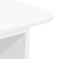 Produktbild för Konsolbord Vit 93 x 40 x 75 cm Konstruerat trä