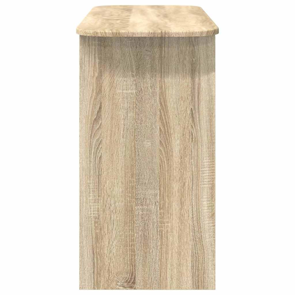 Produktbild för Konsolbord Sonoma-ek 93 x 40 x 75 cm Konstruerat trä