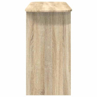 Produktbild för Konsolbord Sonoma-ek 93 x 40 x 75 cm Konstruerat trä