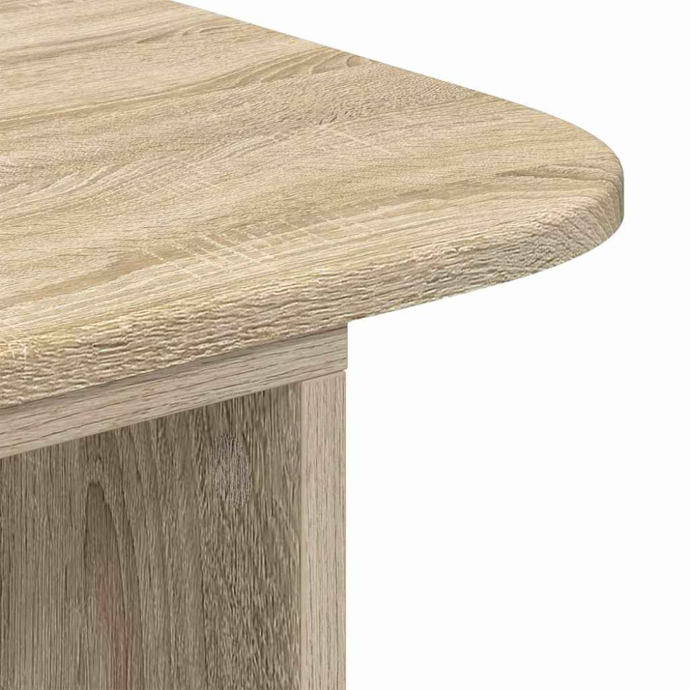 Produktbild för Konsolbord Sonoma-ek 93 x 40 x 75 cm Konstruerat trä