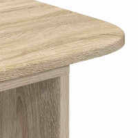 Produktbild för Konsolbord Sonoma-ek 93 x 40 x 75 cm Konstruerat trä