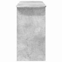 Produktbild för Konsolbord Betonggrå 93 x 40 x 75 cm Konstruerat trä