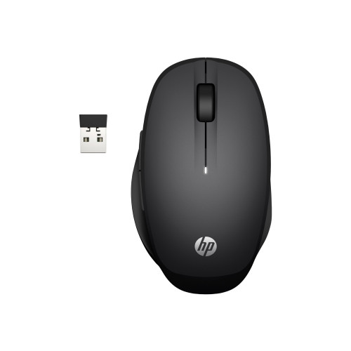 Hewlett-Packard HP Dual Mode - mus - Bluetooth, 2.4 GHz - svart