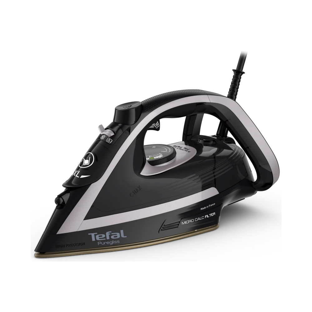 Produktbild för Tefal Puregliss FV8062E0 - ångstrykjärn - sula Durilium AirGlide Autoclean