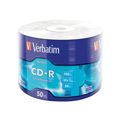 VERBATIM Verbatim DataLife Extra Protection - CD-R x 50 - 700 MB - lagringsmedier
