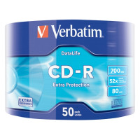 Produktbild för Verbatim DataLife Extra Protection - CD-R x 50 - 700 MB - lagringsmedier