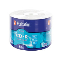 Produktbild för Verbatim DataLife Extra Protection - CD-R x 50 - 700 MB - lagringsmedier
