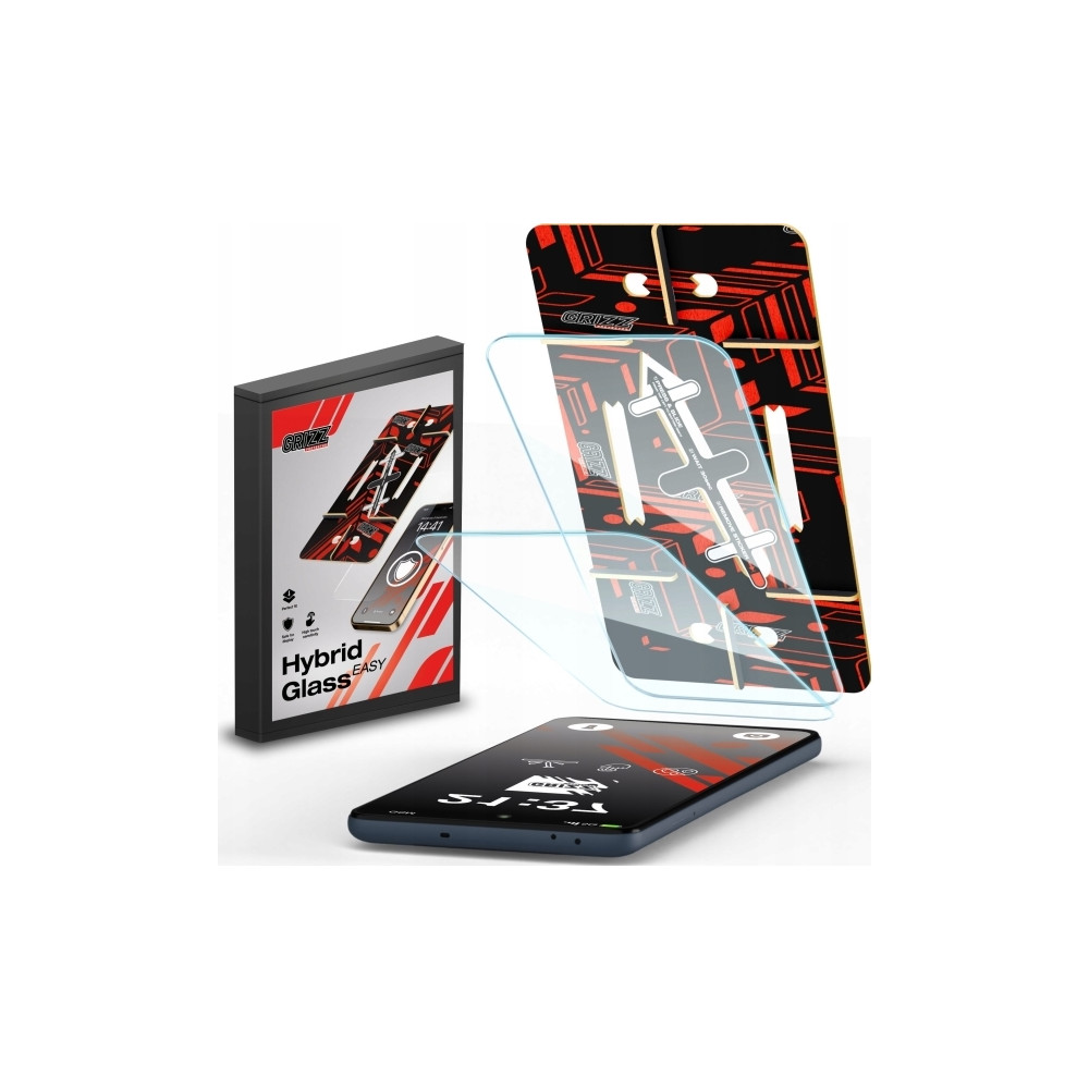 Produktbild för GrizzGlass hybridglas HybridGlass Easy för Sony Xperia 10 VI...