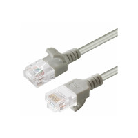 Produktbild för MicroConnect nätverkskabel - 1 m - grå