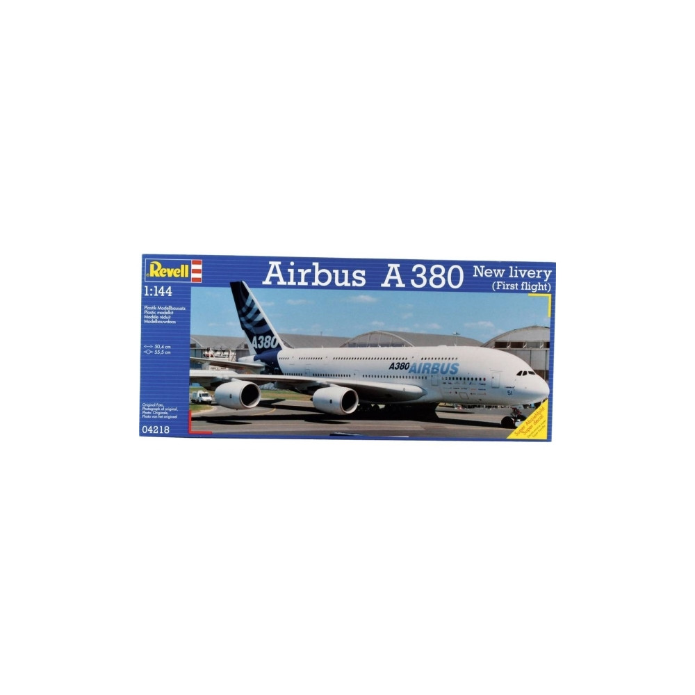 Produktbild för Revell Airbus A 380 Design New livery First Flight, 10 År, P...