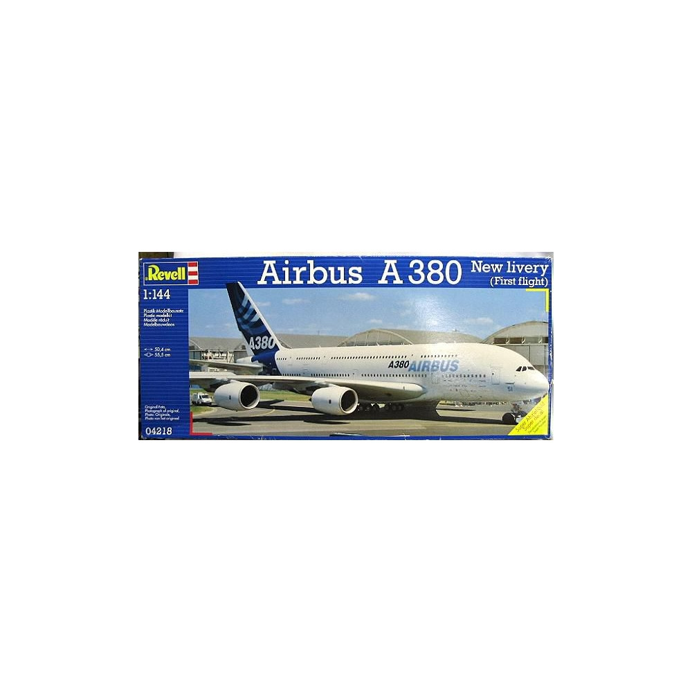 Produktbild för Revell Airbus A 380 Design New livery First Flight, 10 År, P...