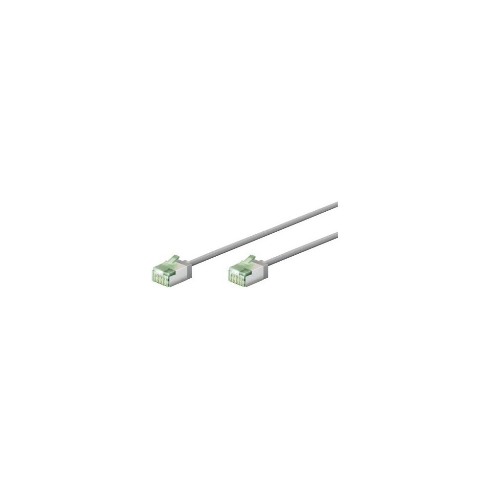 Produktbild för goobay patch-kabel - 25 cm - grå