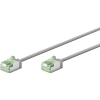 Produktbild för goobay patch-kabel - 25 cm - grå