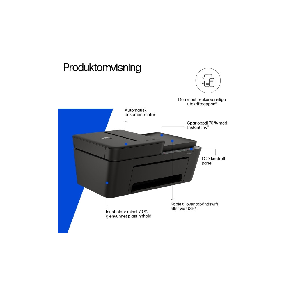 Produktbild för HP Deskjet 4320 All-in-One - multifunktionsskrivare - färg
