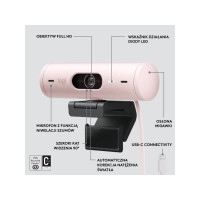 Produktbild för Logitech BRIO 500 - webbkamera