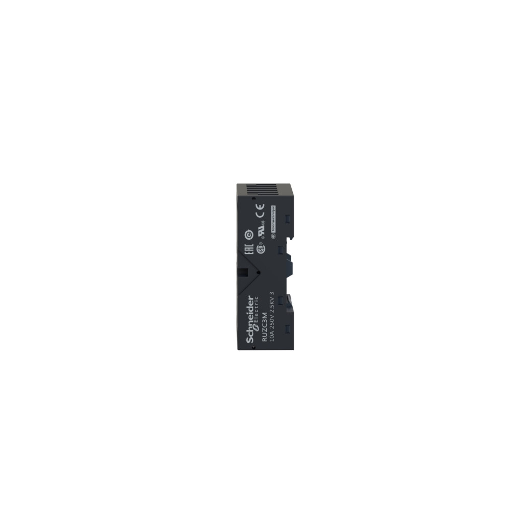 Produktbild för Schneider Electric RUZC3M, Svart, IP20, CSA UL, 250 V, 10 A,...