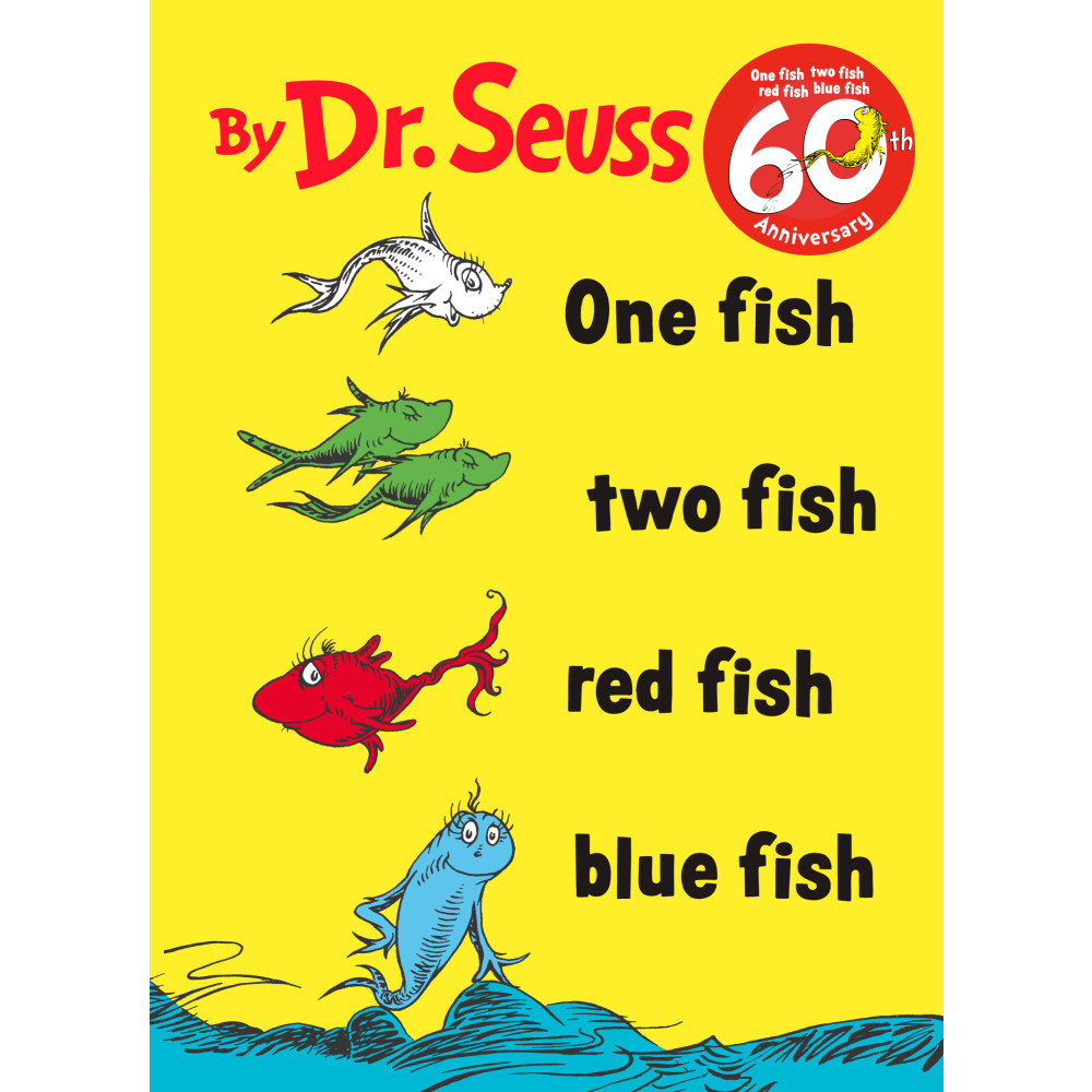 Produktbild för One Fish Two Fish Red Fish Blue Fish (inbunden, eng)