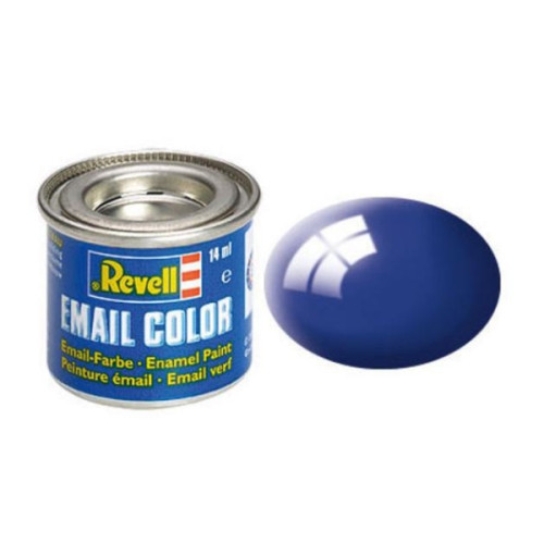 Revell Revell Ultramarine-blue, gloss RAL 5002 14 ml-tin, Blå, 1 st...