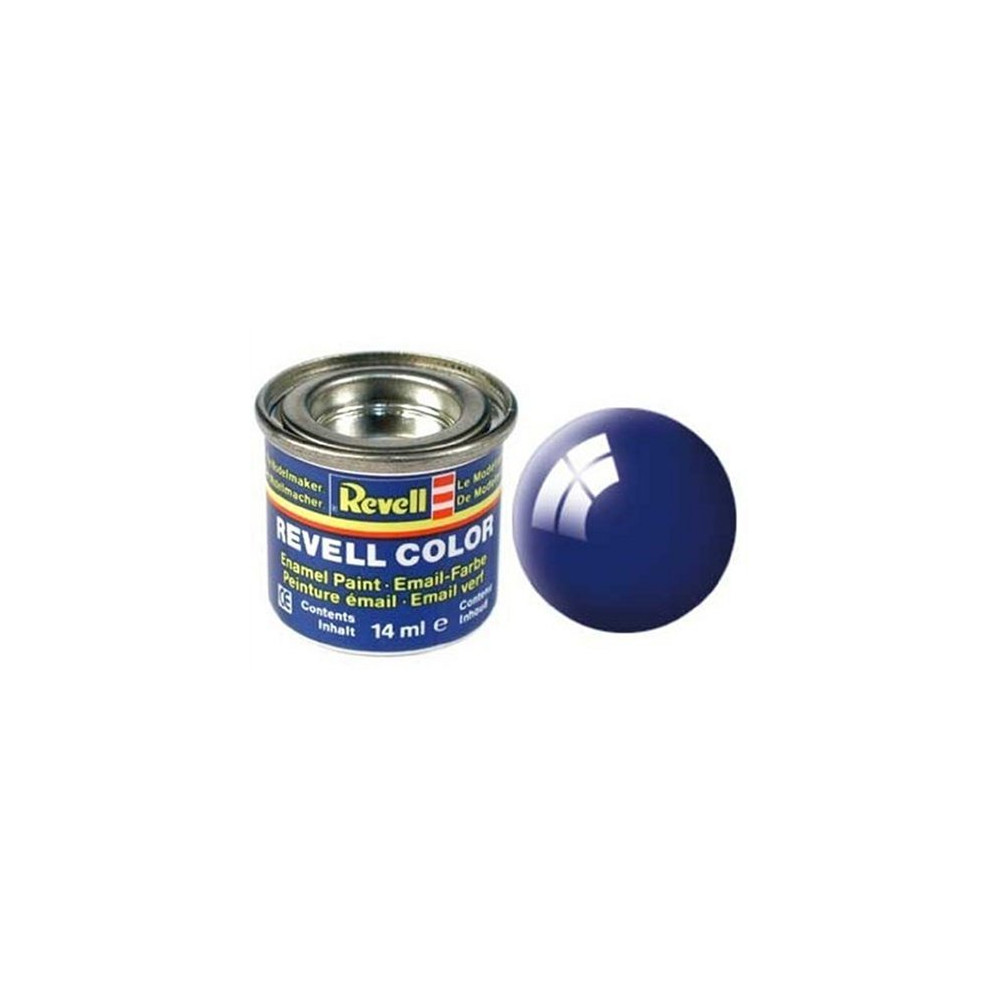Produktbild för Revell Ultramarine-blue, gloss RAL 5002 14 ml-tin, Blå, 1 st...