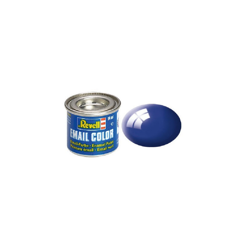 Produktbild för Revell Ultramarine-blue, gloss RAL 5002 14 ml-tin, Blå, 1 st...