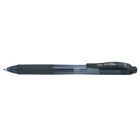 Produktbild för Gelpenna Pentel BL107, 0,7 mm, påfyllbar, svart, förpackning...