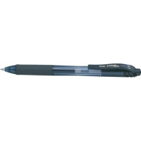 Produktbild för Gelpenna Pentel BL107, 0,7 mm, påfyllbar, svart, förpackning...