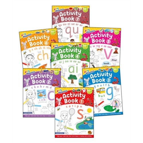 Jolly Learning Ltd Jolly Phonics Activity Books 1-7 (häftad, eng)