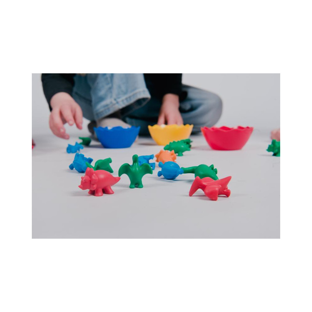 Produktbild för Räkna sortera Dinosaurier 60 st