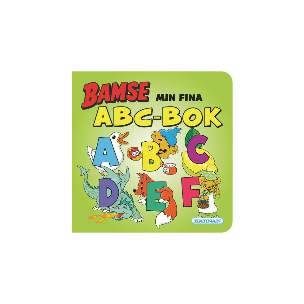 Produktbild för Bok BAMSE min fina ABC-bok
