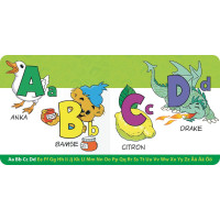 Produktbild för Bok BAMSE min fina ABC-bok