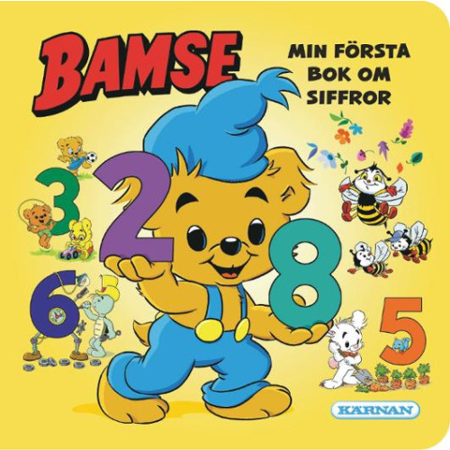 Kärnan Bok BAMSE min första sifferbok