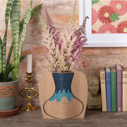 That Company Called If Cardboard Vase Sleeve - Drippy Glaze
