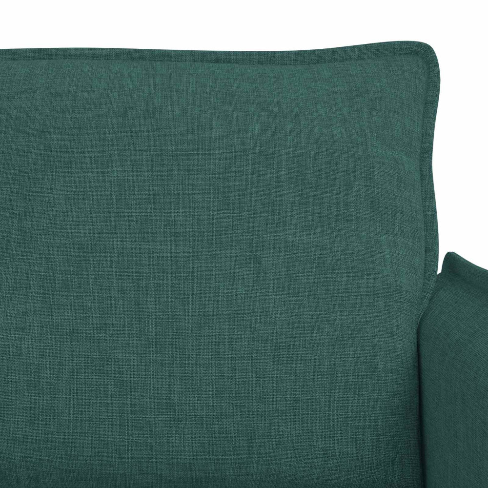 Produktbild för Soffset 2 pcs Mörkgrön 156 x 82 x 85 cm Tyg